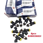 8X Bosch 0280158821 Fuel Injector 210LB 2200CC High Impedance EV14 ID2000. Fixed Price $168.44.
