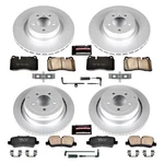 Powerstop CRK5744 Brake Kit For Land Rover Range 2006-2009 Front Rear. Fixed Price $534.03.