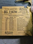 Nors Victor Hs 1176 Bx Head Gasket Set 54-59 Ford/edsel Cyl. Fixed Price $65.00.