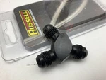 Russell 650430 6AN Male Flare To "y" Fitting With Black Finish. Fixed Price $20.69.