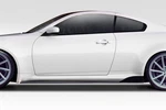 For 2008-2015 Coupe 2DR G37 Q60 Duraflex L-sport Side Splitters Piece. Fixed Price $278.00.