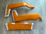 2005-2009 Roush Mustang Stage 3 Rear Bumper Valance Fascia Body Kit P-51 429R. Fixed Price $1500.00.