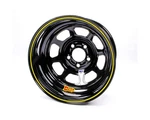 Aero Race Wheels 52-185020L 15X8 2IN 5.00 Black Lr. Fixed Price $147.73.