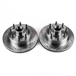 Disc Brake Rotor Set-front Drilled And Slotted Pair Power Stop. Fixed Price $585.99.