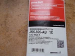 New Motorcraft V-belt JK-6826-AB. Fixed Price $40.00.