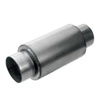Dynatech 776-06302 Muffler Split-flow Race Aluminized 3" Inlet/outlet 11" Length. Fixed Price $118.08.