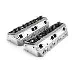 Chevy Sbc 350 190CC 64CC Straight Solid Flat Assembled Cylinder Heads. Fixed Price $1068.42.