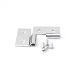 Rampage 7407 Stainless Steel Lower Door Hinge Bracket Set For 97-06 Wrangler Tj. Fixed Price $50.23.