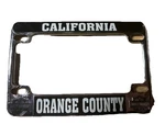 Harley Davidson Chrome License Plate Frame Orange County. Fixed Price $26.00.