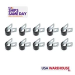 Quickcar 66-852, Set Of Alum Line Clamps 3/8IN 10PK Steel Zinc Performance Pa. Fixed Price $39.09.