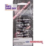 Billet Specialties 999900, Set Of Chrome Steel Valve Stem Bolt- In 4-PK. Fixed Price $37.98.
