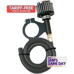 Longacre 52-22568, Kit Black Aluminum Rear End Breather 1.75IN. Bar Performa. Fixed Price $93.50.