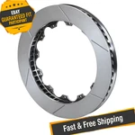Wilwood 160-8166 Gt Series 48 Curved Vane Slotted 2 Pc Driver Side Brake Rotor. Fixed Price $330.77.