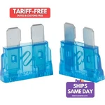 Quickcar 50-915, Set Of Blue Plastic Amp Atc Fuse 5PK Performance Part. Fixed Price $26.00.