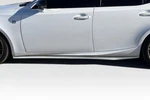 14-20 Fits Lexus Is Gervana Duraflex Side Skirt Splitters Body Kit 119050. Fixed Price $322.00.