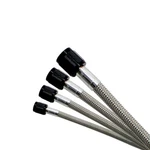 Nitrous Express Hydraulic Hose - 6AN (8FT) Stainless Steel Braided (black). Fixed Price $106.71.