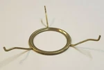 7" Tripod Shade Holder Brass Plated Fits Central Draft & Rayo Burner New 12714JB. Fixed Price $14.89.