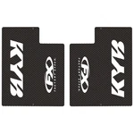 Factory Effex Kyb Carbon Upper Fork Shield Stickers White 10-38012. Fixed Price $20.94.