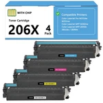 W2110A W2110X For Hp 206A 206X Toner Laser Jet Pro Mfp M283CDW M283FDW Lot. Fixed Price $84.99.