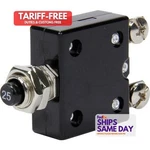 Quickcar 50-9725, One Amp Resettable Circuit Breaker Plastic Black Performanc. Fixed Price $34.23.