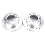 AR85116XPR Rear Evolution Drilled Slotted Rotor Pair. Fixed Price $356.84.