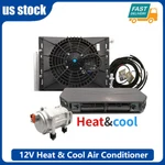 12V Heat&cool Air Conditioner Underdash Ac Unit Kit Universal Car. Fixed Price $629.02.
