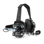 Two Way Headset - Behind The Rugged Radios Model H41. Fixed Price $90.00.