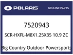 Polaris Oem Part 7520943 SCR-HXFL-M8X1.25X35 10.9 Zc. Fixed Price $5.99.