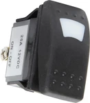Quickcar Rocker Switch - On / Off 12V Red Lighted Plastic Black Each. Fixed Price $26.85.