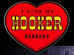 Hooker Headers - Original Vintage 1970'S 80 Racing Decal/sticker. Fixed Price $6.50.