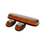 Pacer Performance 20-240 Cab Roof Lights Chevy/gmc Amber Lens Set 3. Fixed Price $134.99.