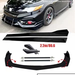 Front Bumper Lip Spoiler Splitter Body Kits Rear For Honda Civic Si Sedan Coup. Fixed Price $199.99.
