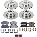 Disc Brake Kit Power Stop KOE2750 Fits 02-04 Subaru Legacy. Fixed Price $432.99.