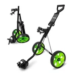 Jovial Foldable 2-WHEEL Junior Pull Cart New Deluxe Scorecard Holder. Fixed Price $57.50.