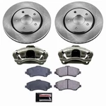 Power Stop KCOE3118 Low-dust Ceramic Brake Pad Z17 Rotor & Caliper Kit. Fixed Price $300.95.