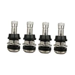 4PCS TR416 Metal Valve Stems, High-pressure Car Tire Brass Rubber. Fixed Price $14.99.