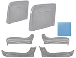 Jegs Seat Backs & Sides Kit Fits Select 1968 Gm Models Light Blue. Fixed Price $132.01.