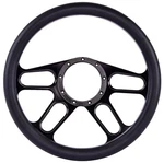 Jegs 70415 Black Billet Aluminum 14 In. Steering Wheel Autocross Spoke Design. Fixed Price $205.99.