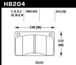 Hawk Performance HB204S.615 HT-10 Disc Brake Pad. Fixed Price $230.99.