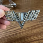Oem Vintage 1964-1967 Chevy Camaro Flag Fender Metal Emblem Decal 3840318. Fixed Price $7.50.