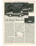 1982 Pontiac Firebird Gale Banks Trans Am Original 2-PAGE Article / Ad. Fixed Price $15.95.