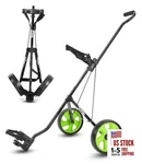 Jovial Golf Push Pull Cart Lightweight, Foldable, Bag Holder With 2 Wheel. Fixed Price $92.96.