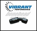 Vibrant Performance 21408 45 Degree Hose End Fitting; Size: -8AN. Fixed Price $23.99.