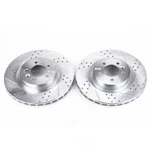 Disc Brake Rotor Set-front Drilled, Slotted And Zinc Plated Pair. Fixed Price $390.99.