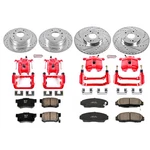 Powerstop Z23 Daily Driver Carbon-fiber Ceramic Pads Drilled & Slotted Rotor. Fixed Price $690.71.
