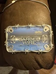 Cruiser 77430 Barbed Wire Chrome Motorcycle License Plate Frame. Fixed Price $10.00.