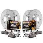 Powerstop Front & Rear Brake Kit For Lexus GX460 201023 Toyota 4RUNNER 2010.... Fixed Price $930.99.