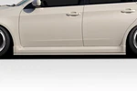 For 2008-2010 Impreza Wrx Duraflex Ghost Side Skirt Rocker Panel Splitters. Fixed Price $121.00.