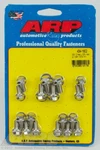 Arp 434-1802 Polished For Sb Chevy Ss Hex Oil Pan Bolt Kit. Fixed Price $50.99.