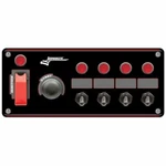 Longacre 52-44869 Flip-up Start / Ignition Panel With Acc & Pilot Lights. Fixed Price $128.40.